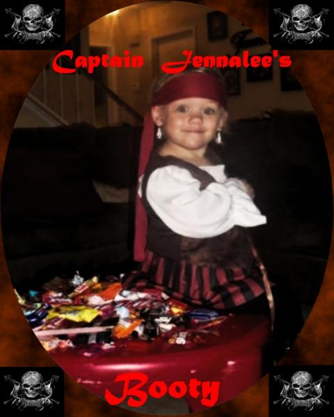 Captain Jennalee Booty 2010

My Little Pirate