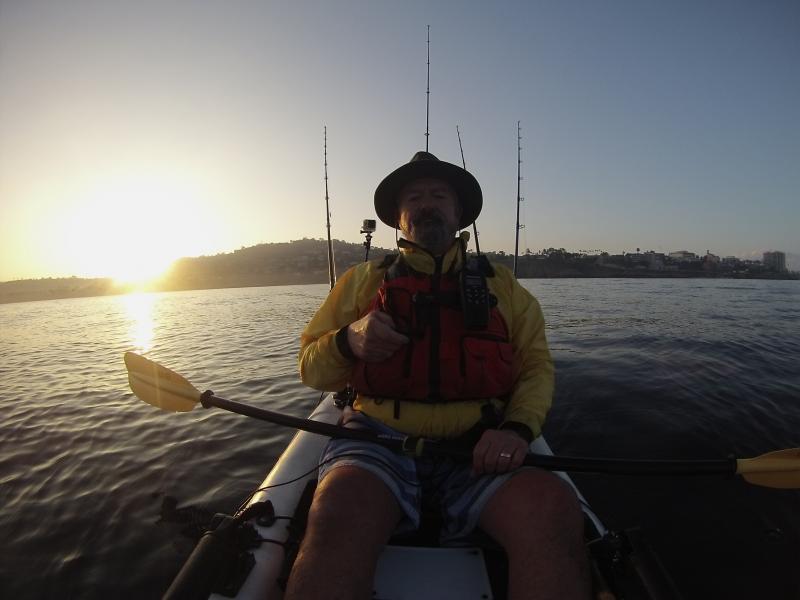 Sunrise at the La Jolla fishing grounds