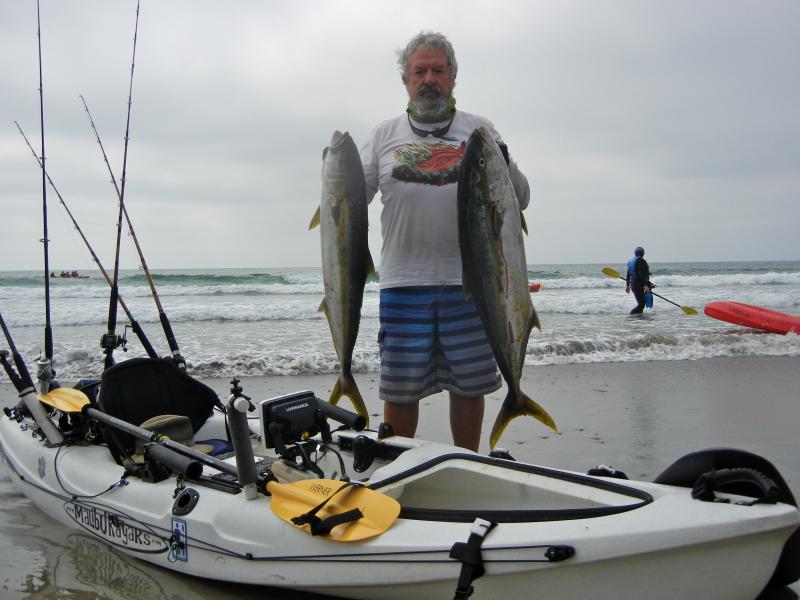 My first time landing two Yellows in the kayak. 5-11-15.  1st one 27.6lbs and 2nd one 16.3lbs. Both were donated to "Heroes on the Water"