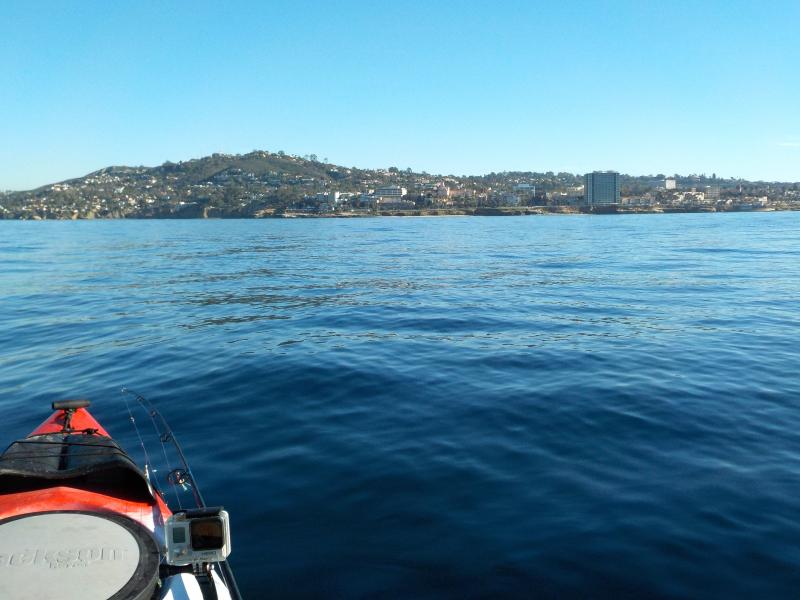 View of Mt. Soledad and La Jolla 12-24-15