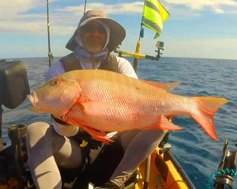 Mutton Snapper on Vertical jig